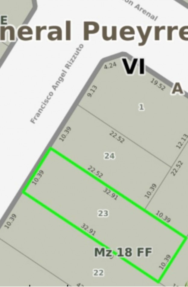 Lote en Venta - Lopez de Gomara