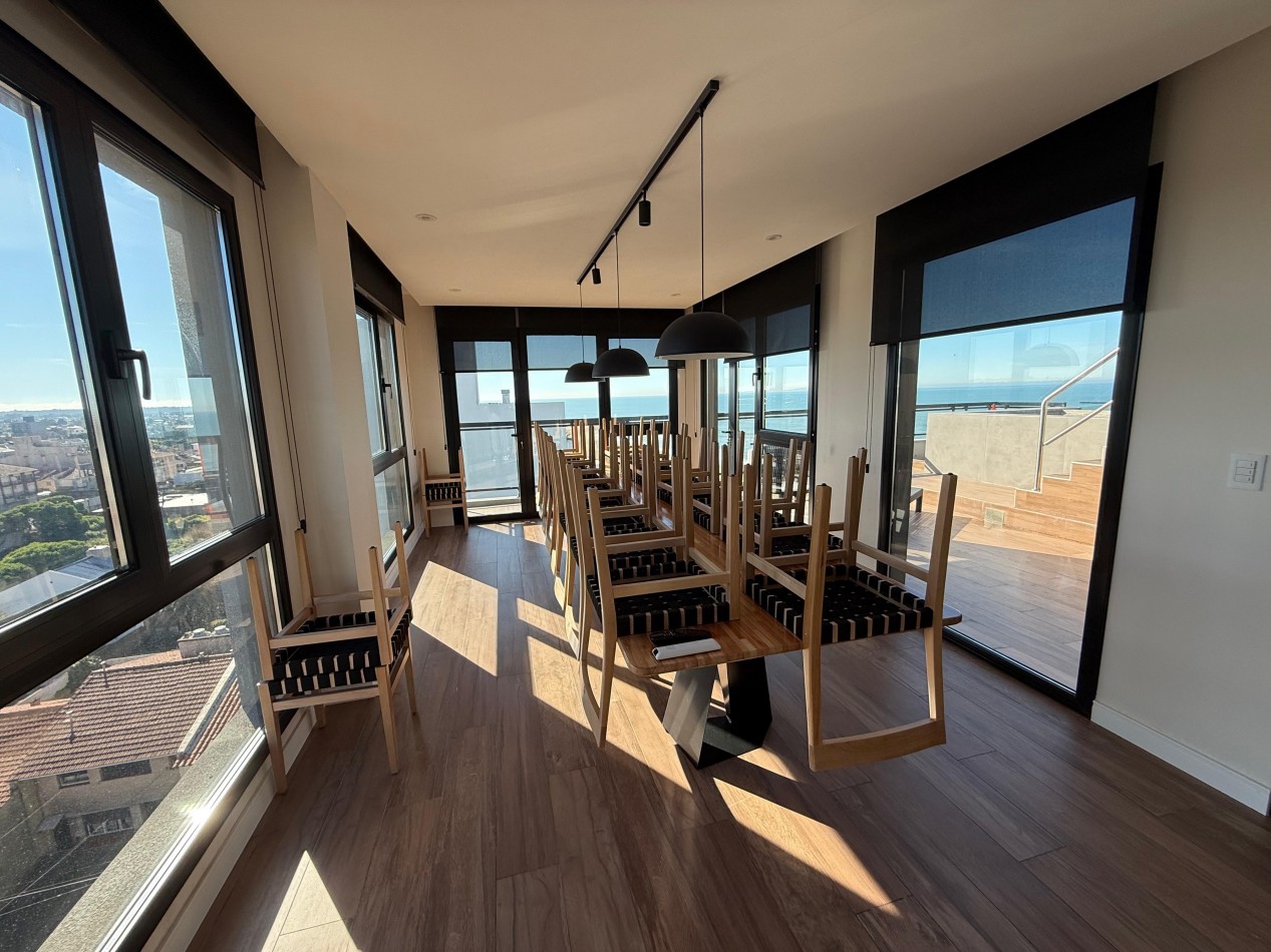 Departamento 2 ambientes en alquiler con vista plena al mar - Zona Constitucion