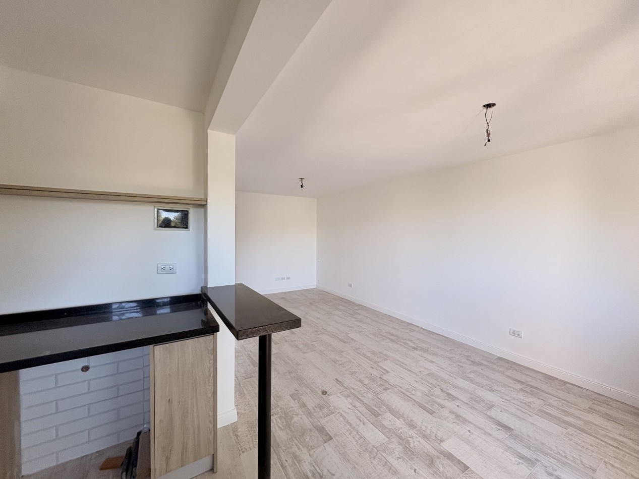 Departamento 2 ambientes a estrenar - Zona terminal