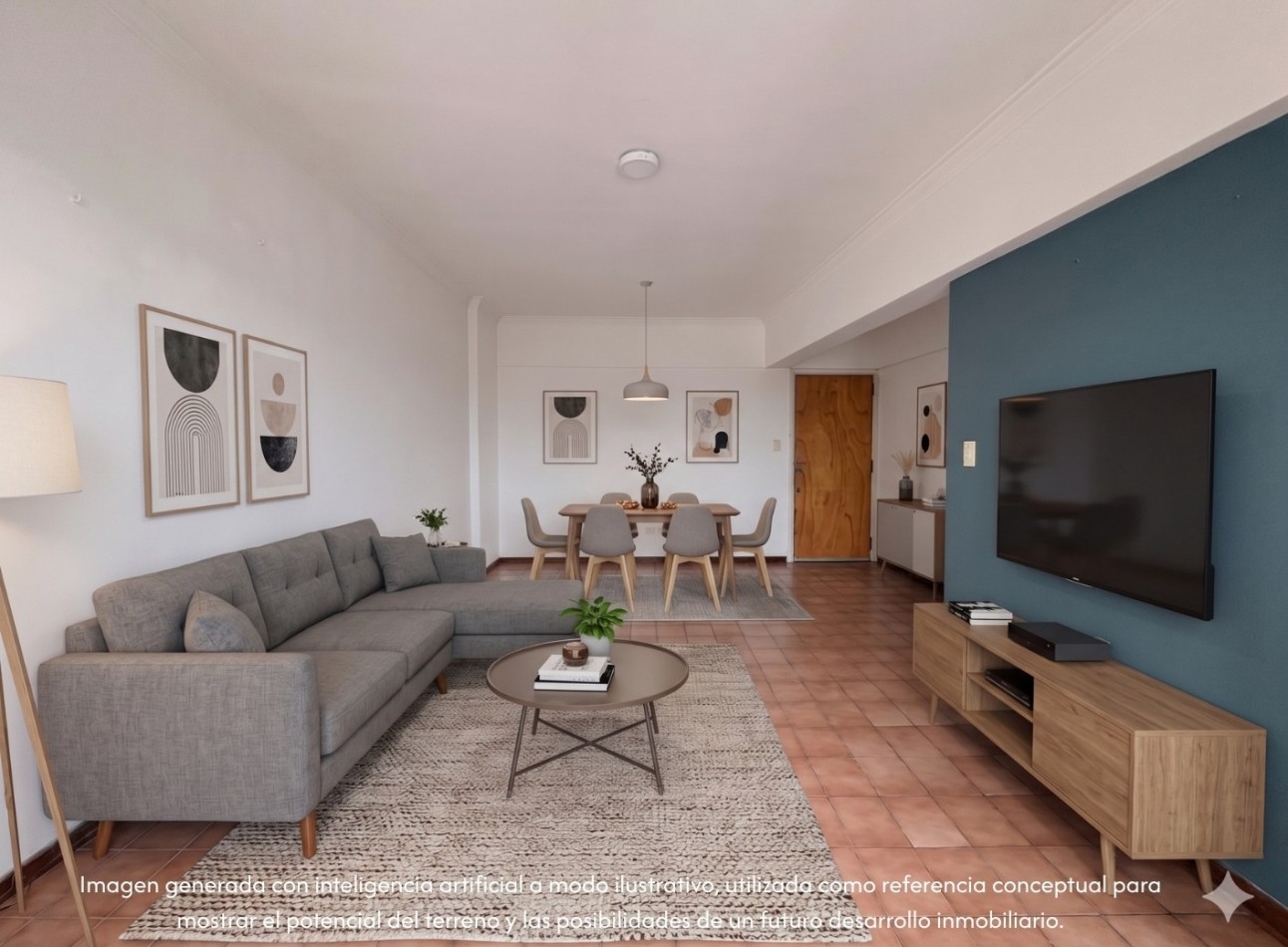 Departamento 3 Ambientes en Alquiler - Funes 2951